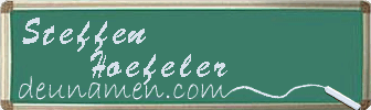 Steffen Hoefeler Visitenkarte
